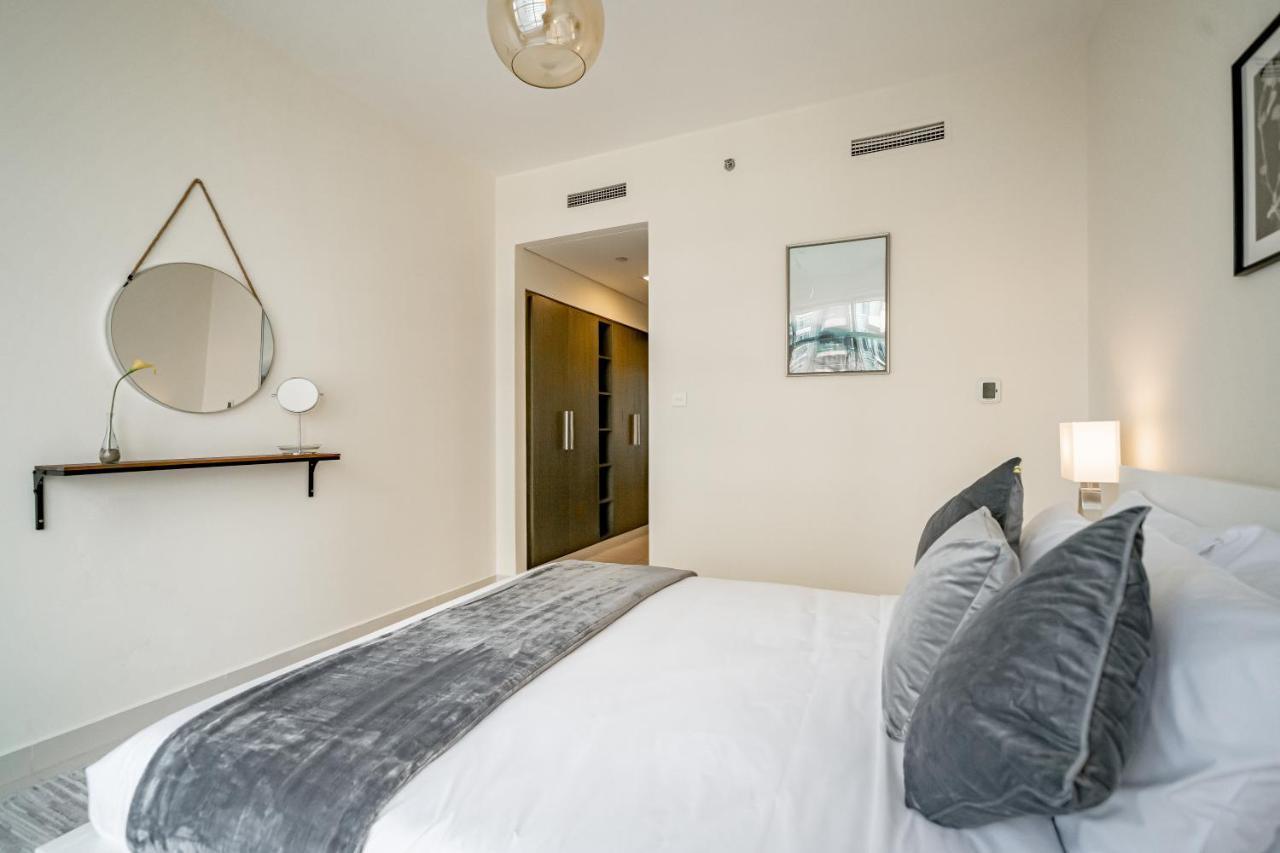 Higuests - Designer Apt With Panoramic View Near Burj Khalifa Apartman Dubaj Kültér fotó