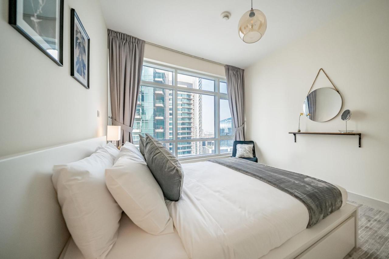Higuests - Designer Apt With Panoramic View Near Burj Khalifa Apartman Dubaj Kültér fotó